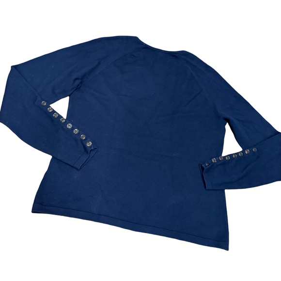 ✨ J. McLaughlin Jamey Sweater Navy Blue - Women’s Size Medium ✨ - Picture 13 of 15